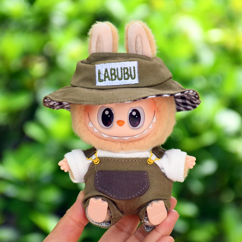 thumbnail image 1 of Hot Original Labubu Monster Have A Seat Series Cute Rabbit Spirit Doll Toy Ornaments Only Clothes Cute Doll Toy Birthday Gift, 1 of 5