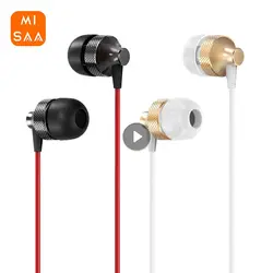 In Ear Earphone 3.5mm With Micphone Stereo Headset Free Call Sport Headset For For Computer