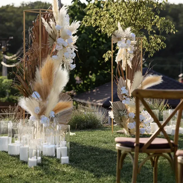 Black Faux Pampas Grass 2