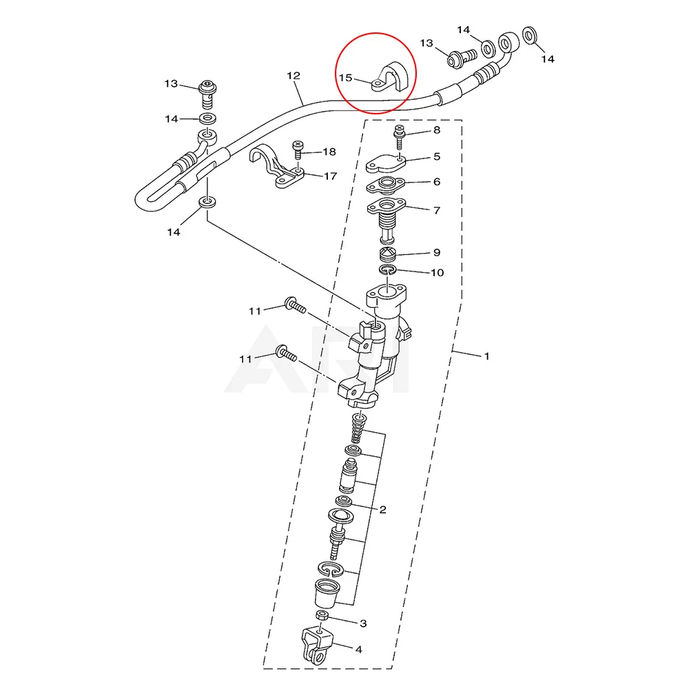 Motorcycle Parts Brakes & Suspension Automotive Pair CNC Rear Brake