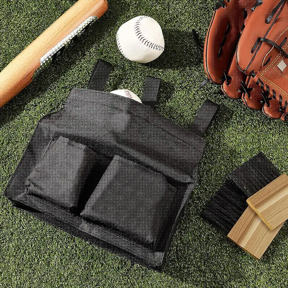 

Baseball Umpire Ball Bag Black Baseball Softball Umpire Bag For Softball Men Professional Referee Equipment Bag Accessories I2J2