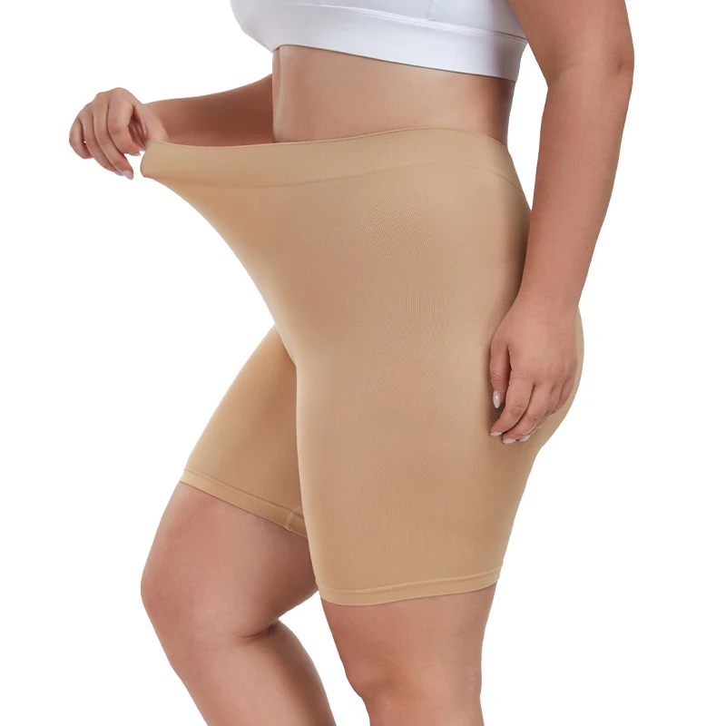 Seamless Shapewear Women Tummy Control Shorts Anti-Chafing Thigh Slimmer Butter Lifter Body Shaper Safety Panties 3XL 4XL