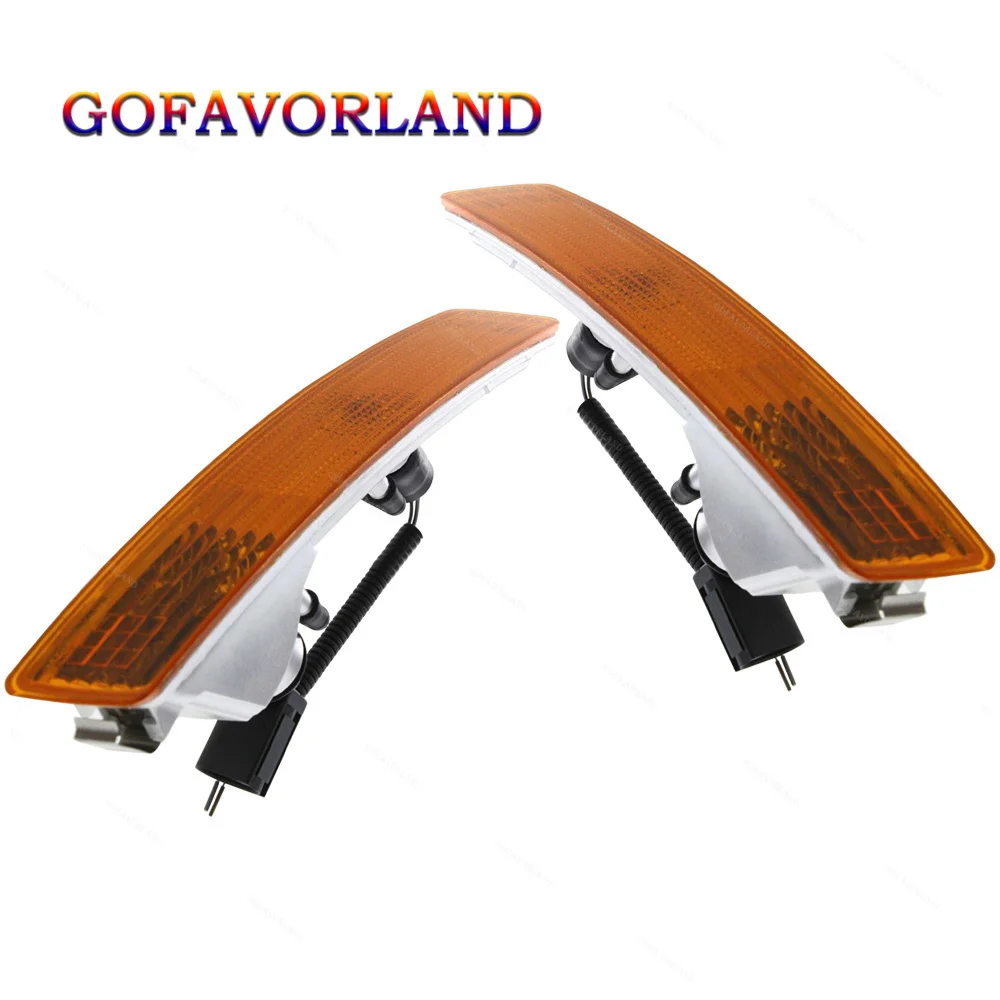 

1C0953041R 1C0953042R Pair Front Left Right Parking Turn Signal Parking Light Lamp Orange Plastic For VW Beetle 2006-2010