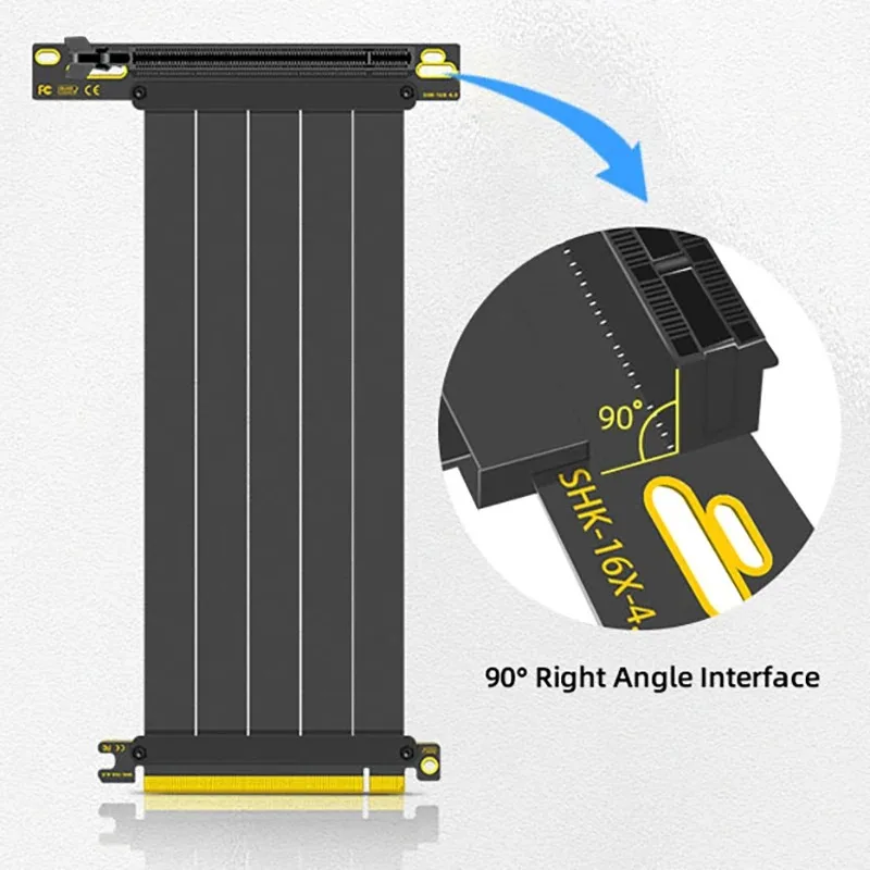 ライザーケーブル 400mmPCI-E 4.0 6点 ライザーケーブル 400mmPCI-E 4.0 6点 PCIe Riser Cable | NZXT