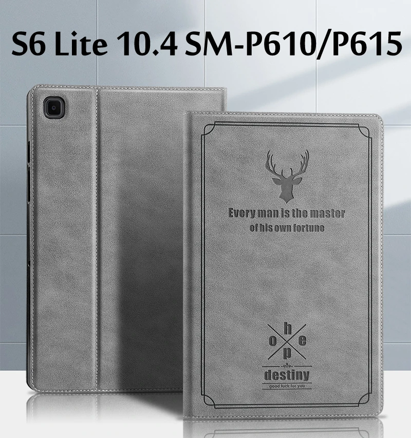 Case For Samsung Galaxy Tab S6 Lite 10.4" 10.5" Tab A8 S7 FE S8 11" Plus S9 S8+ 12.4" Tablet Smart Shell Tablet Case