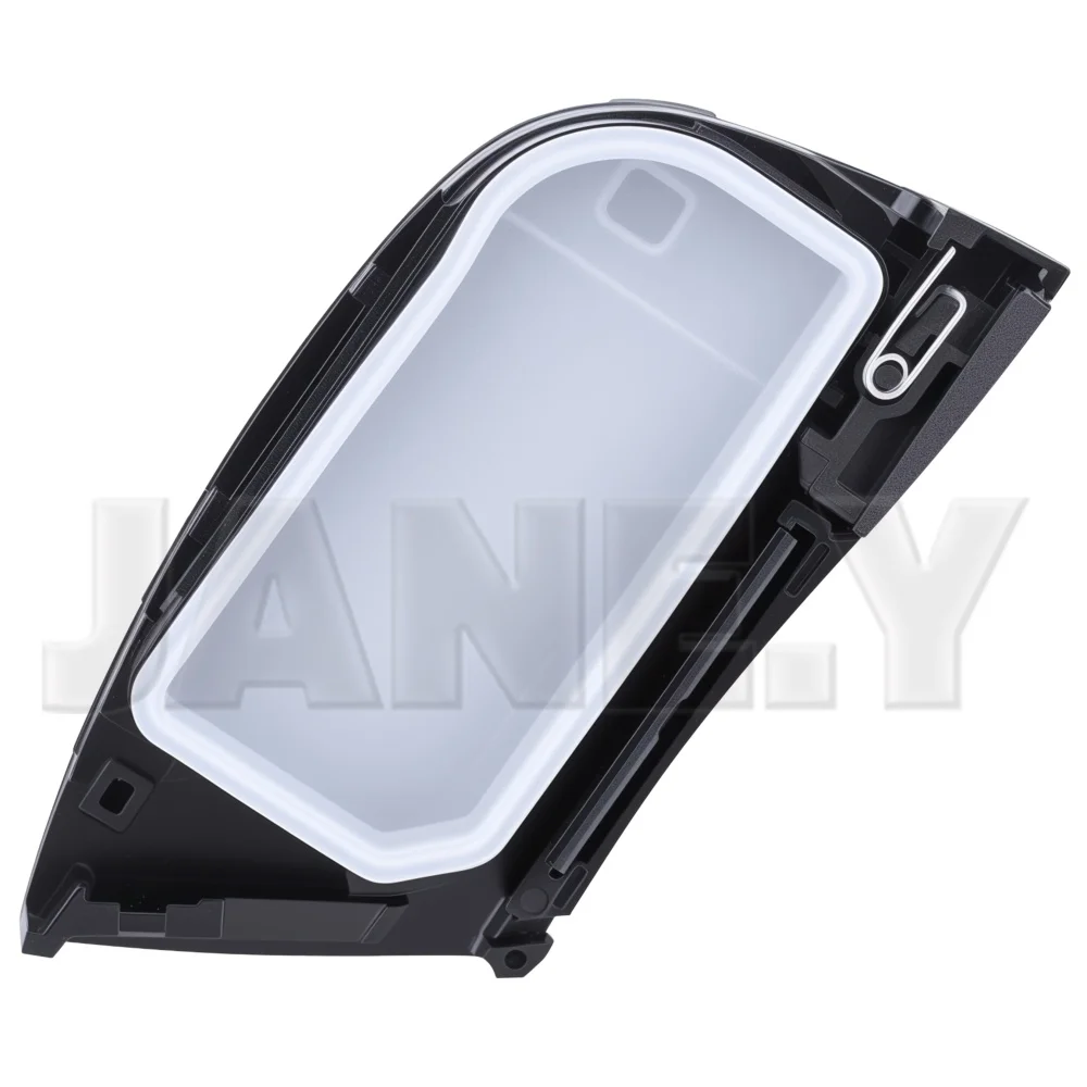 Premium Leather Remote Car Key Fob Case with 3/4 Button Design
