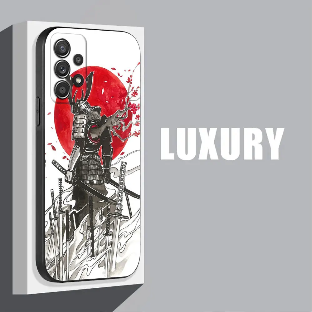 Samurai Demon Anime Soft Cover Case - Japan-Inspired Design