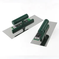 1Pcs Stainless Steel Professional Bricklaying Trowel Cement Scraper Mud Board Construction Plastering Tool with Plastic Handle 1