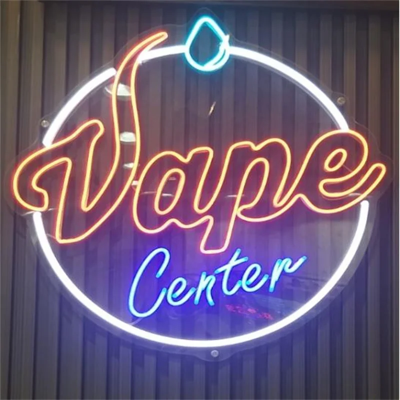 

Window hanging smoke shop neon sign color changeable custom hookah neon sign light up led smoke shop neon sign