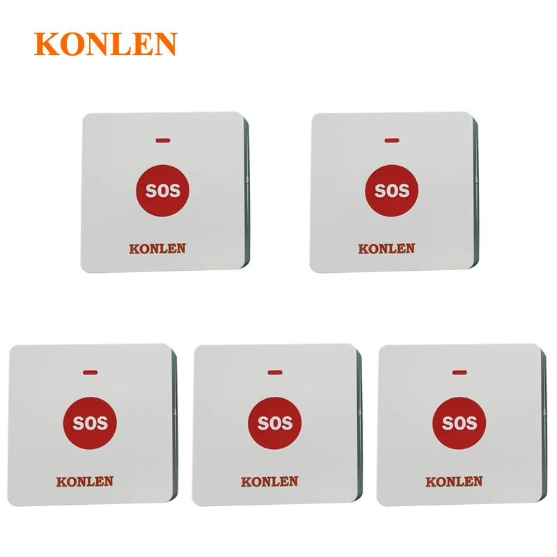 433mhz SOS Help Panic Button Alarm Wireless Waterproof for Old Elderly Care Safety Senior Person Emergency Nurse Medical Alert
