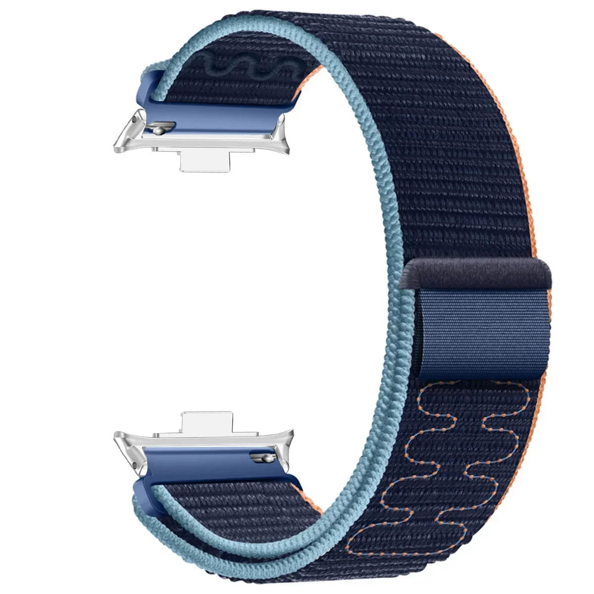 Breathable Embroidery Nylon Loop Sport Bracelet Strap