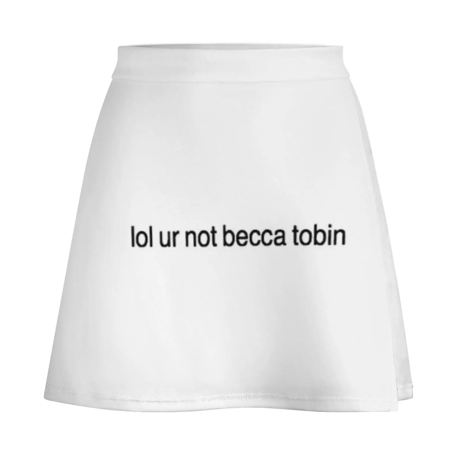 lol ur not becca tobin Mini Skirt japanese fashion japanese style Skirt for girls