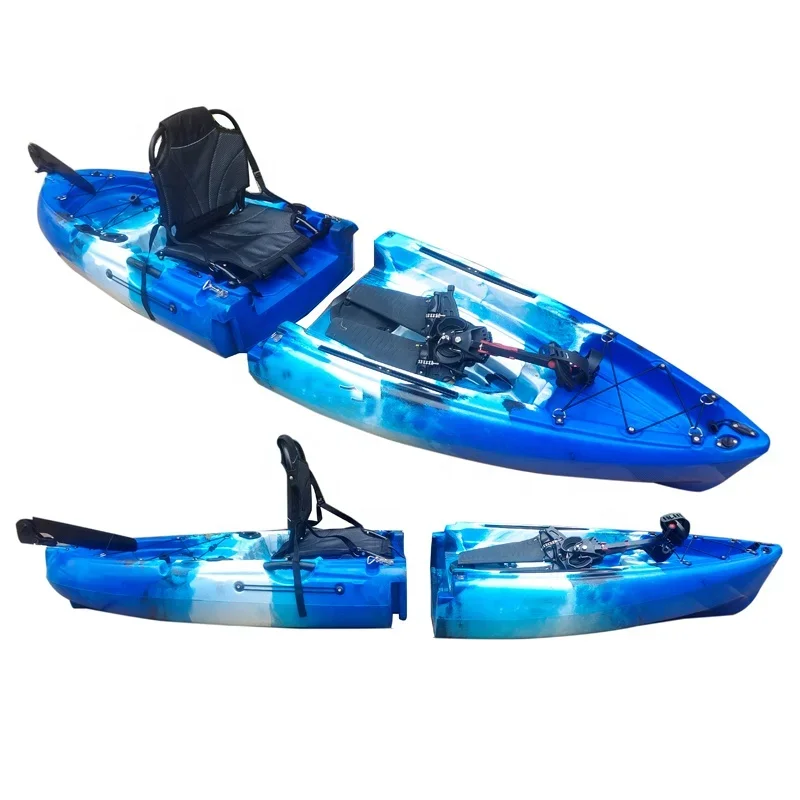 9ft Sit-On-Top Detachable Pedal Fishing Kayak 1