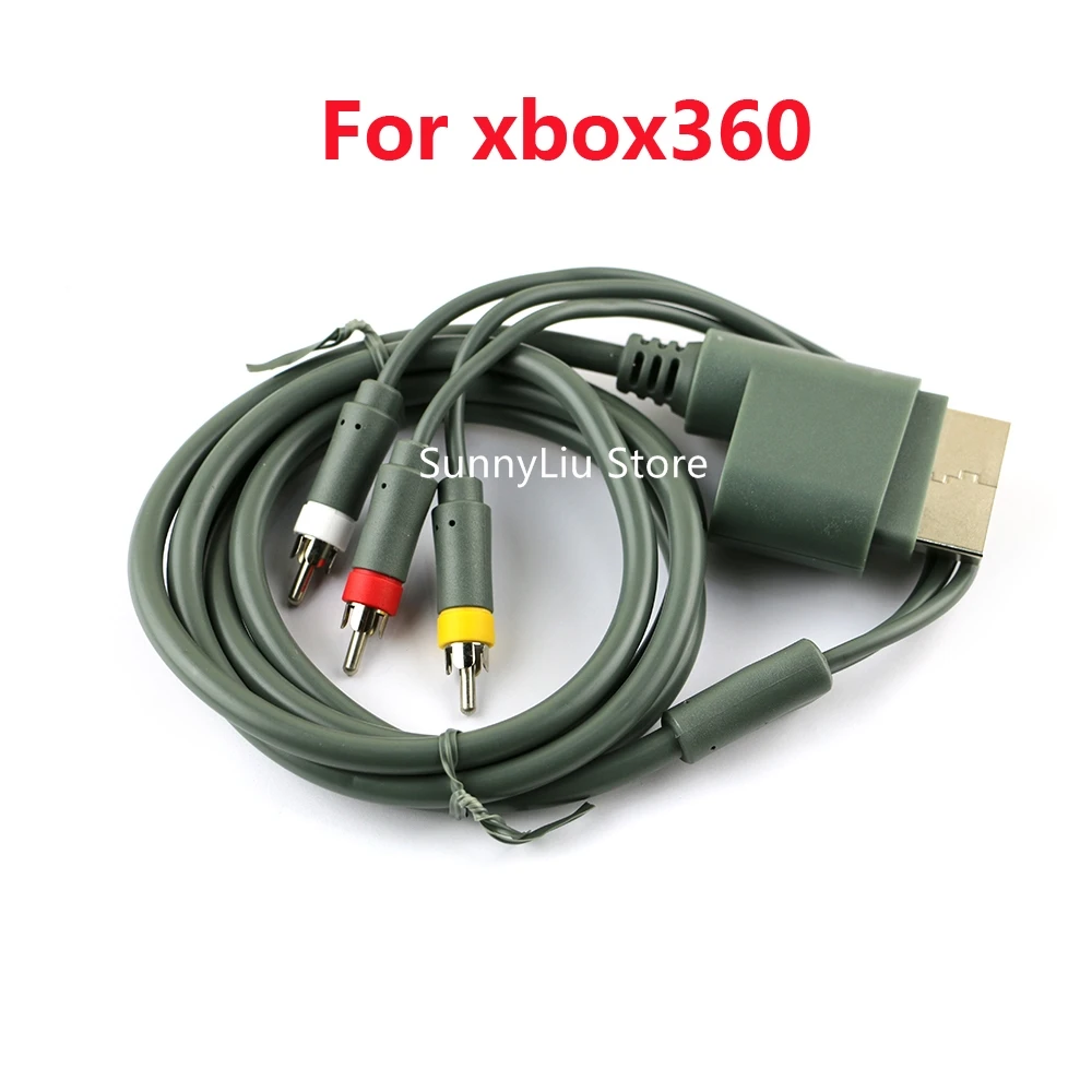 Alta Definizione 6Ft Hd Tv Composite Av 3 Rca Hd Tv Audio Av Cavo Video Cavo Ottico Per Xbox 360 Fat Phat