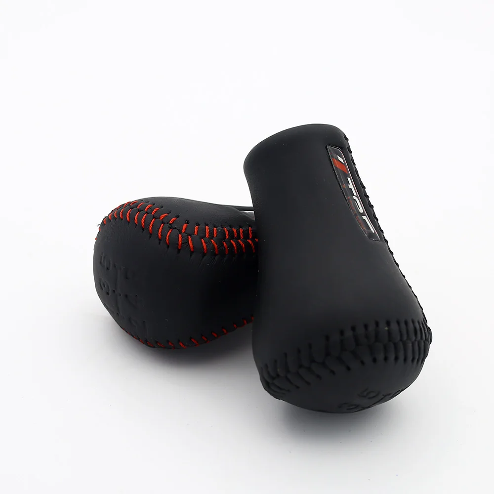 Universal Gear Shifter Gear Shifter for Gearshift Shifter Stick Lever Headball MT PU Leather