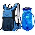 LBlue and 2L water