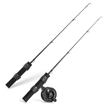 LEO 51cm Ice Fishing Rod Combo: Portable Winter Pole and Reel Set for Fishermen 1