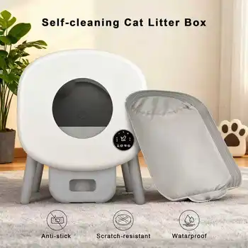 Soft Fabric Litter Box Liner 1