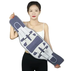 Orthopedic Lumbar Support Belt for Pain Relief and Posture Correction (Blue)