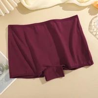 FINETOO 3 pièces femmes coton Boyshort culottes respirant taille basse couleurs unies sous-vêtements femme sport décontracté boxeurs caleçons 5