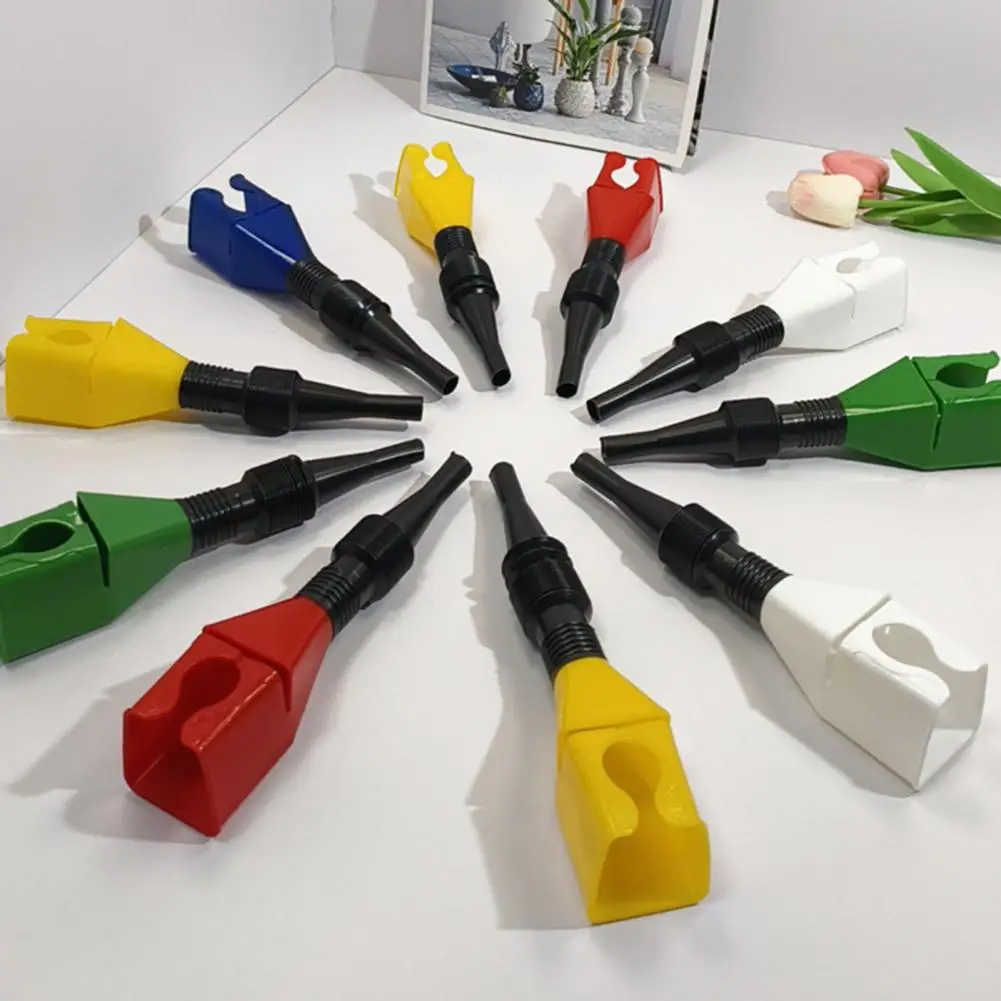 2Pcs Snap Funnel Wide Mouth Refueling Funnel Portable Buckle Universal Flexible Draining Tool Liquid Transfer Tool