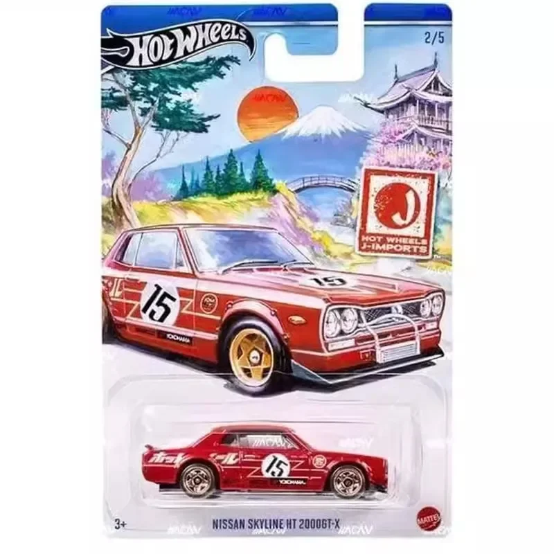 Original Hot Wheels Car J-Imports Nissan Skyline HT 2000GT-X