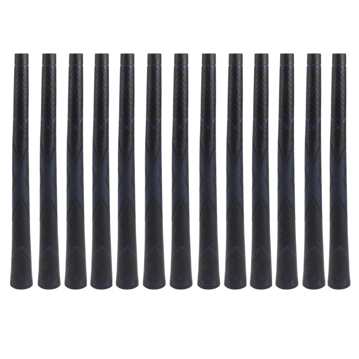 

13Pcs Golf Grip Putter Grip High Traction Standard Rubber Stability Golf Club Putter Grips Club Grips Universal(Blue)