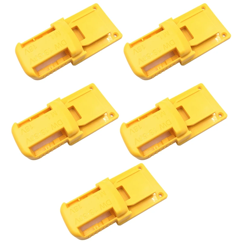 

5 шт., держатели для аккумуляторов Dewalt 18/20 в 18 в M18