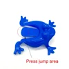 20pcs Solid Color Jumping Frog Plastic Bouncing Frog Jumping Frog Children Educational Toy,Gift for Kids Party Favors, Birthday 4