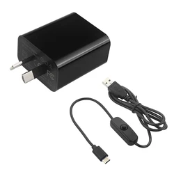 Universal 5V 3A USB Type C Power Supply Adapter (AU)