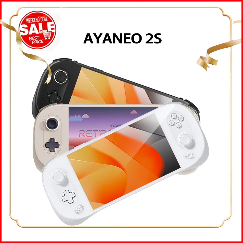 

2023 New AYANEO 2S Borderless Full Screen AMD 7840U Windows Handheld 3A Game Big Hall Joystick Portable Handheld Game Console