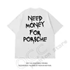 Cotton T-Shirt American Fashion Brand Letter Printed Short Sleeve Men And Women Instagram Trend T-Shirt Summer Loose Couple Top 5