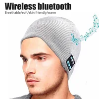 Wireless Bluetooth Music Knitted Headphone Cap Hd Sound Quality Wireless Headphone Head-mounted Stereo Hat Fashion All-match 5