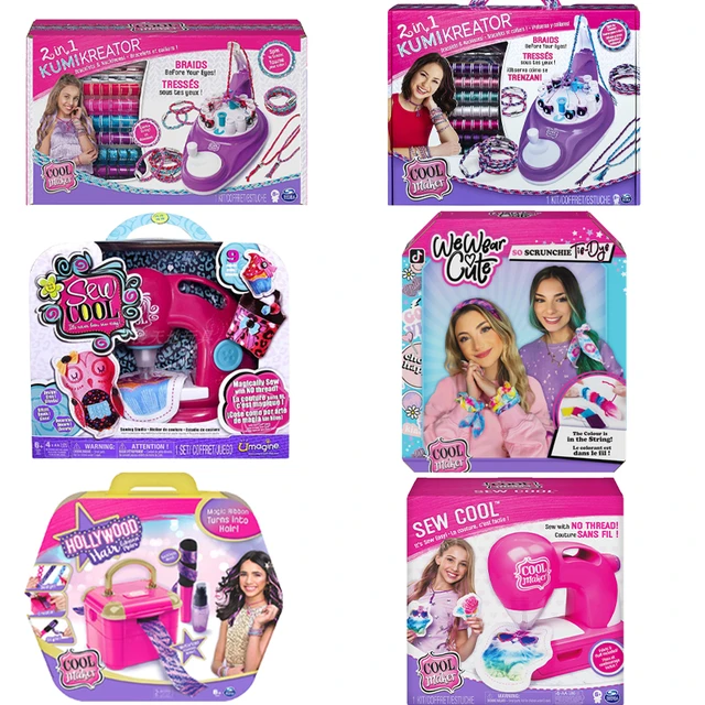 Cool Maker, 2-in-1 KumiKreator, Necklace and Friendship Bracelet Maker  Activity Kit, for Ages 8 and Up 