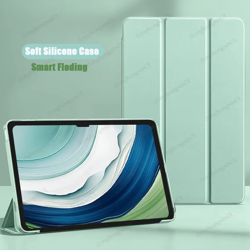 

Case Cover For HUAWEI MatePad Pro 13.2 Inch 2023 For MatePad 11.5 11 10.4 TriFold Case Soft TPU PU Leather Cover