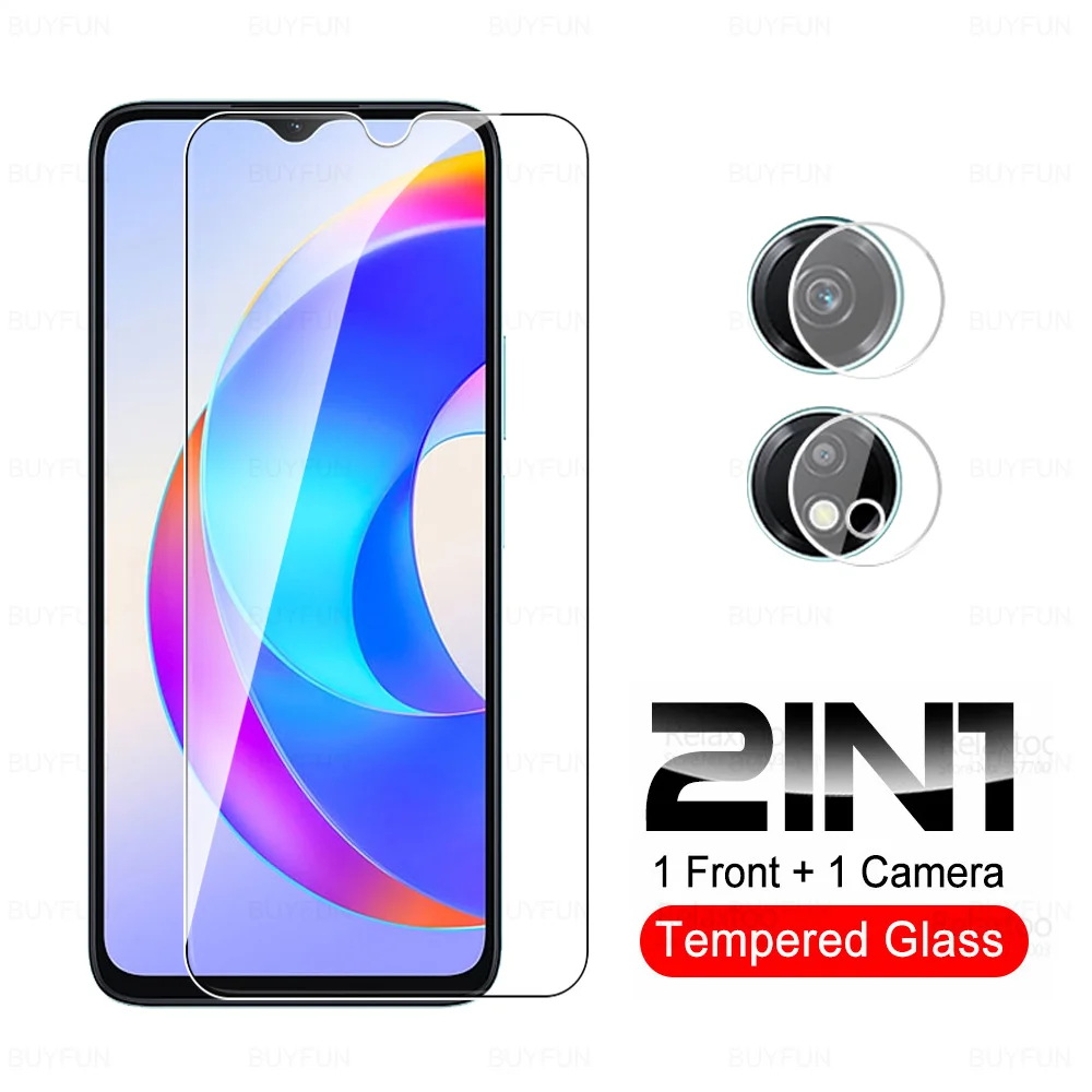 Vetro Protettivo Per Fotocamera 2 In1 Per Honor X5 Plus 4G Vetro Temperato Xonor X5Plus X 5 Plus Honorx5Plus 6.56 ''2023 Proteggi Schermo