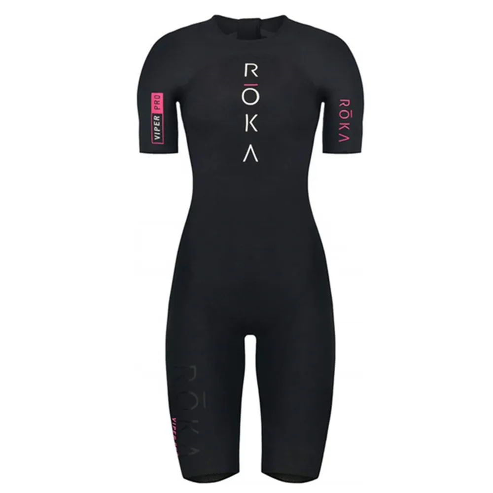 Roka Women's Short Sleeve Trisuit Triathlon Swimskin Summer Road Bike Mtb Pro Team Cycling Jumpsuit Running Speed Race Equipment cycling jersey,cycling suit,cycling jersey set