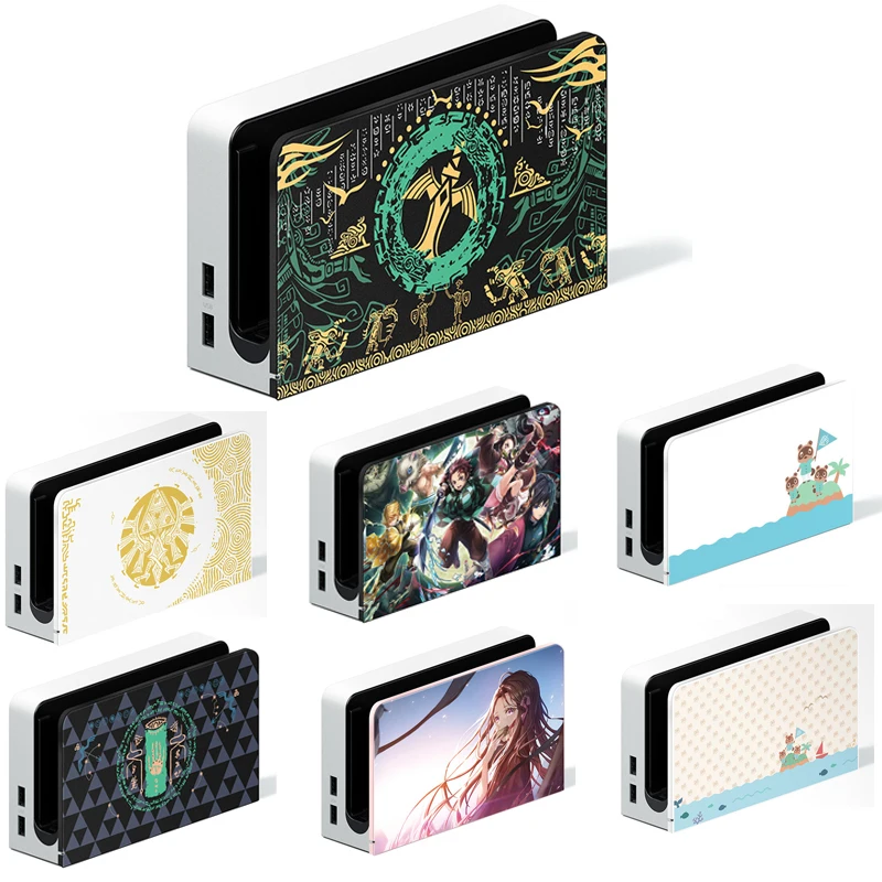 Anime Switch Tv Dock Case Faceplate Cover Protettiva Per Nintendo Switch Oled/Switch Tv Docking Stand Cover Protettiva Rigida Per Pc