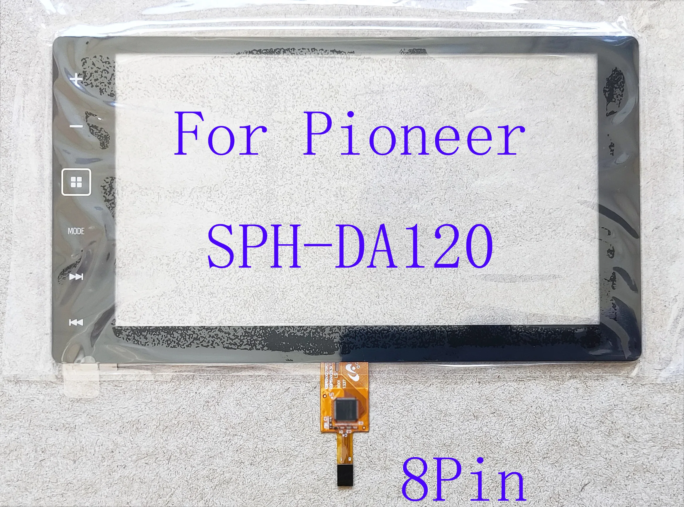 6.2 Inch Touch Screen Sensor Digitizer For Pioneer SPH-Da120 KBPISNX279KTL Special  HandWriter Glass Panel  Replace Parts mobile touch screen panel for dexp ixion g155 m245 m255 m355 touchscreen digitizer panel lens sensor front glass 3m glue wipes