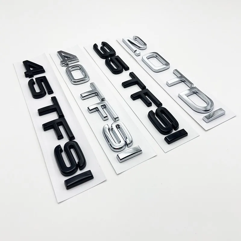 Supernote A5x Letra Negra 'A3' Adhesiva Para Maletero De Audi - Emblema De Repuesto, Calcomanía Para Placa De Identificación Calcomanía Letra A3 Adhesiva Coche