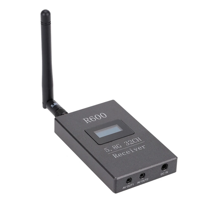 

Новый оригинальный автоматический приемник R600, 5,8 ГГц, 32-канальный приемник для FPV гоночного дрона «сделай сам», долговечный, простой в установке