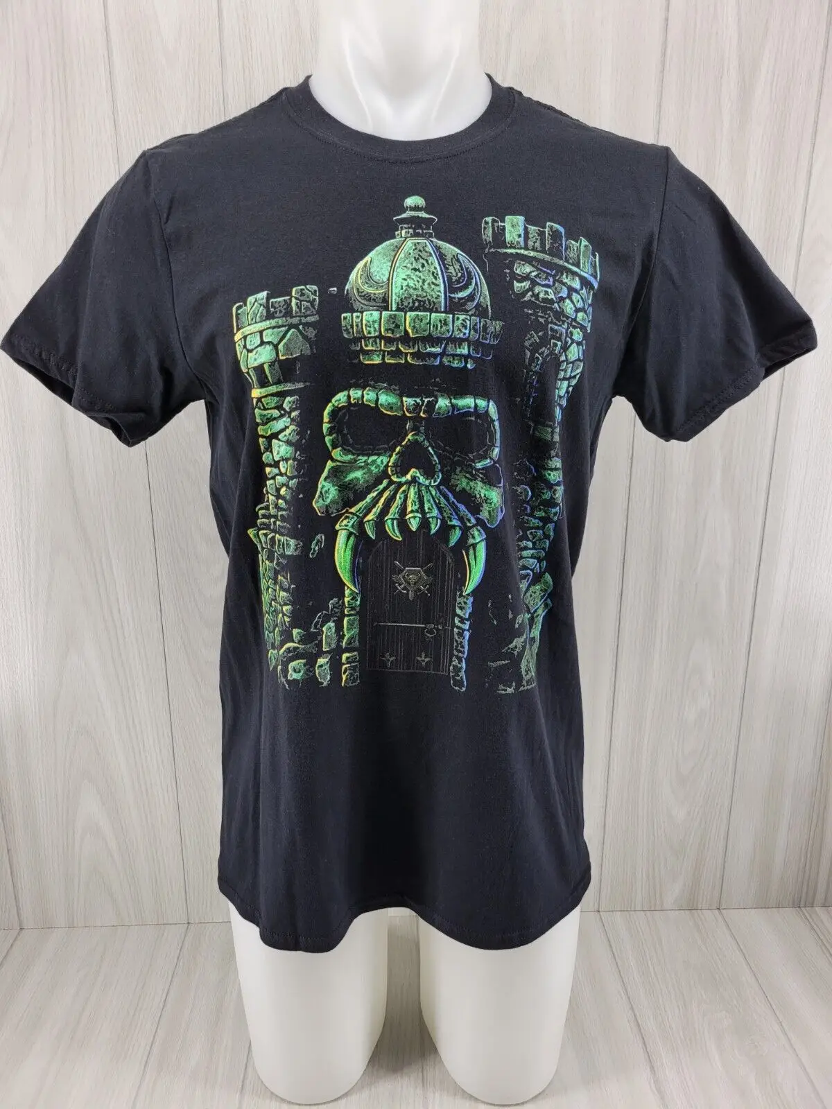 Masters Of The Universe He-Man Castle Grayskull T-Shirt Da Uomo Taglia Media