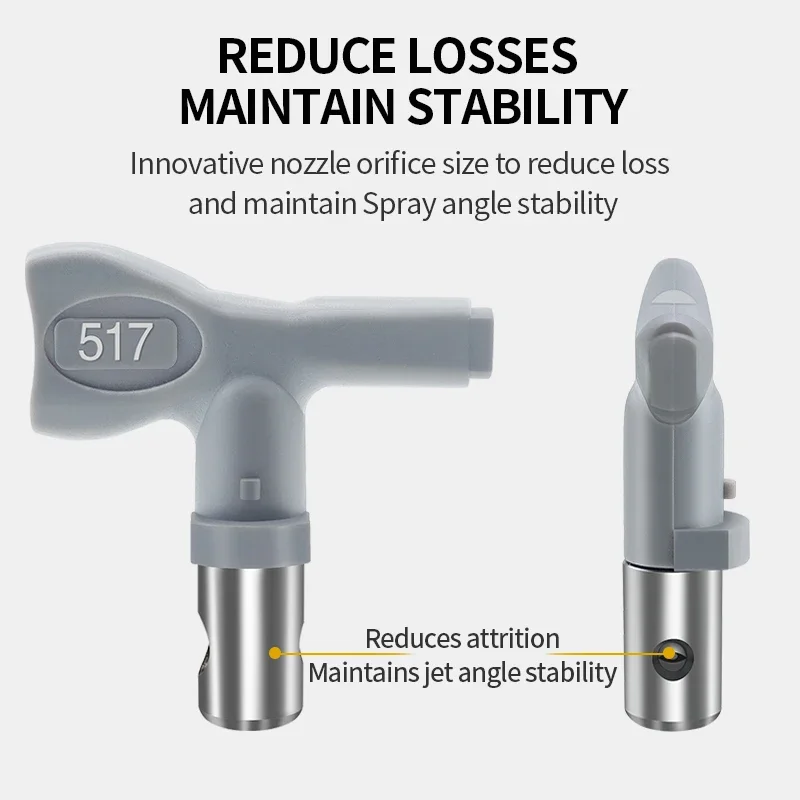 Airless Tip Reverse Self-cleaning Nozzle High-pressure Airless Sprayer Duckbill Painting Accessories Suit for X TR Guns airless spray gun tip gasket