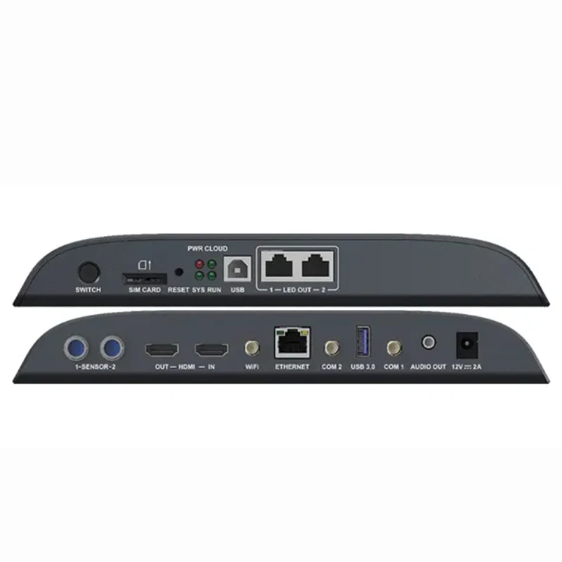 Novastar TB40 제어 멀티미디어 플레이어, 실내 및 실외 동기 비동기 LED 풀 컬러 디스플레이, 1.3 백만 픽셀