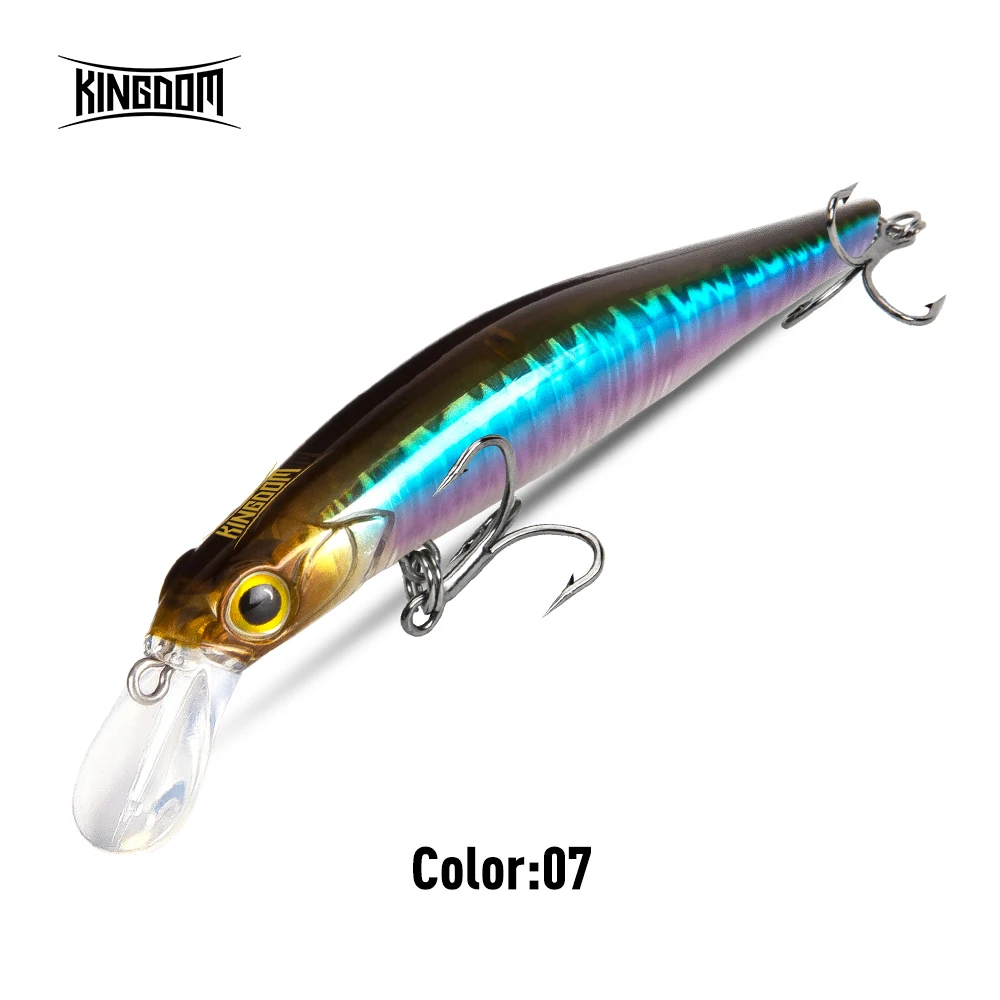 キングダム Kingart シンキングミノー釣りルアー 6 グラム 9