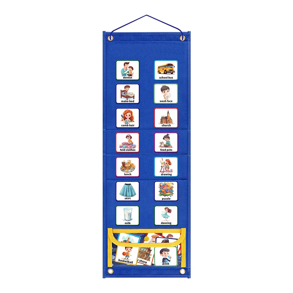 

Daily Schedule for Kids Chore Chart Toddler Visual Toddlers Behavior at Home Calendar Learning Calendars Morning Routine