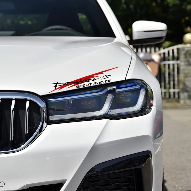 30X5,5 CM Racing Development Auto Aufkleber Stilvolle Power's Racing Development Sport Aufkleber Auto Reflektierende Wasserdichte Aufkleber – Detail 6