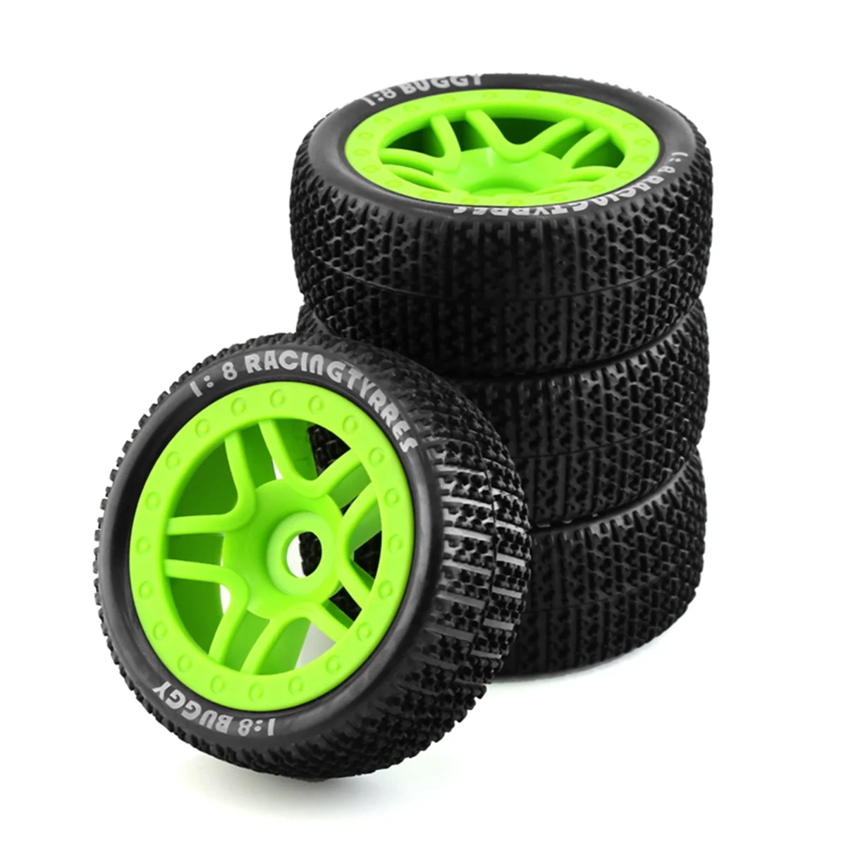 

1/8 внедорожная шина для ARRMA Typhoon TRAXXAS Small X E-Revo Wanderer Katun Tailong T-образная, зеленая и черная