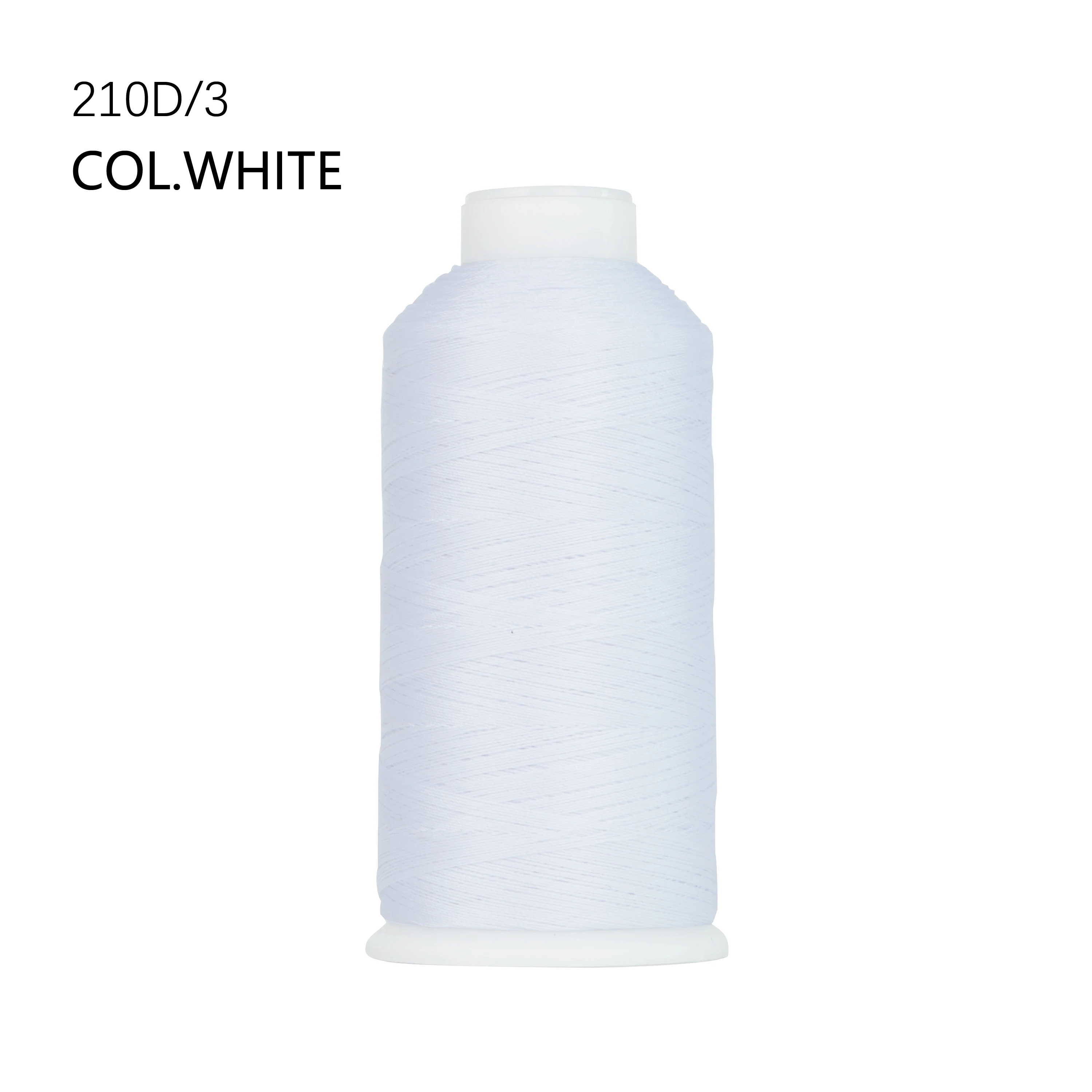 Heavy Duty Nylon Bonded Thread for Leather, Upholstery, Shoes, and Canvas Sewing - 1500 Meters, 0.3MM Thickness