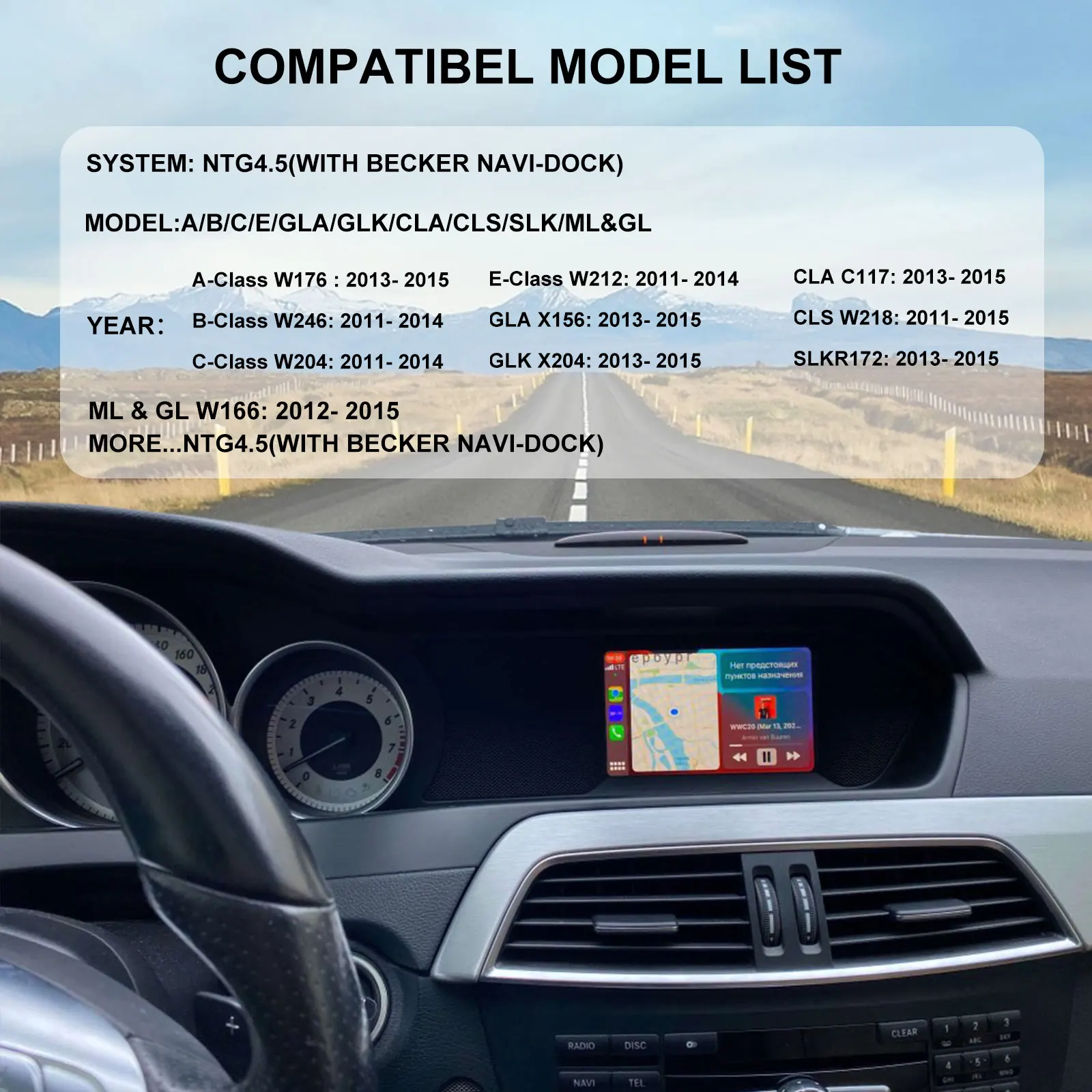  ī÷ ȵ̵ ڵ Ai ڽ ׷̵ , Becker Navi-Dock 2011-2015 ,  NTG 4.5 ýۿ ȣȯ